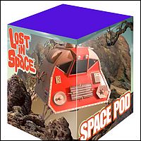 Mock up for the pre-built Space Pod Model