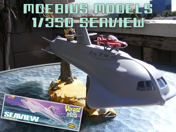 Moebius Models 1/350 Seaview Kit Build