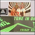 The Time Tunnel Press Kit Stickers and Card