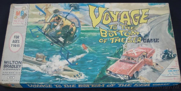 Voyage to the Bottom of the Sea Milton Bradley Board Game