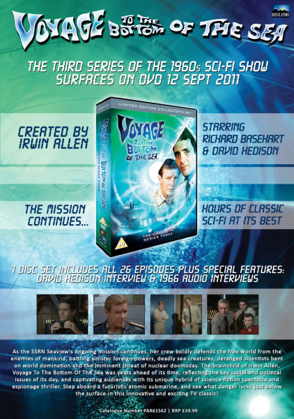 Voyage to the Bottom of the Sea Season Three Press Release