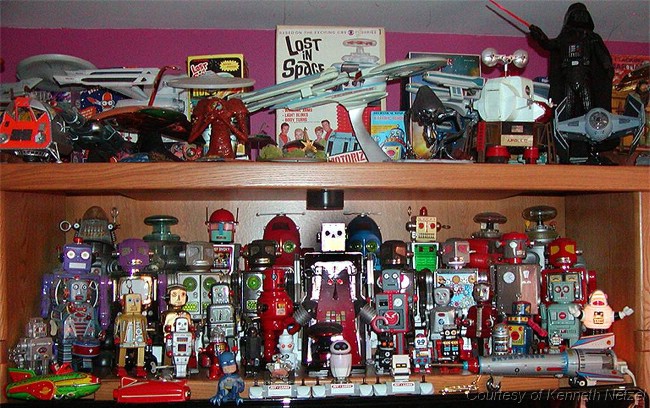 Ken Netzel's Robot Collection