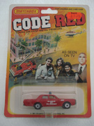 Matchbox Code Red Fire Chief's Car