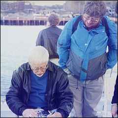 Dick Tufeld and Steven