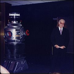 Robot and Dick Tufeld