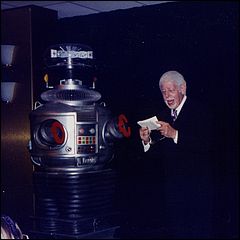 Robot and Dick Tufeld
