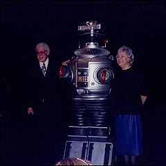 Robot, Dick Tufeld and his wife