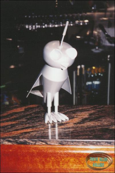 Nick, Captain Tucker's robot parrot