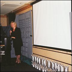 Marta Kristen on stage