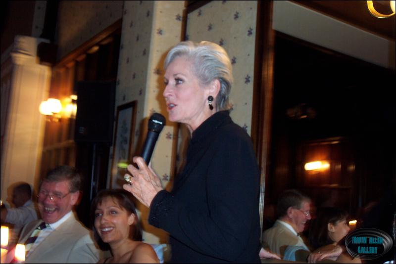 Lee Meriwether speaks at Saturday banquet