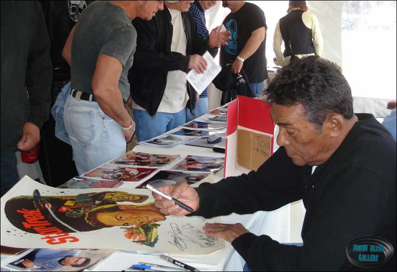 Don Marshall Signs Star Trek Poster