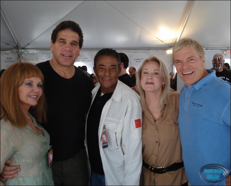 Lou Ferrigno with Land of the Giants Cast