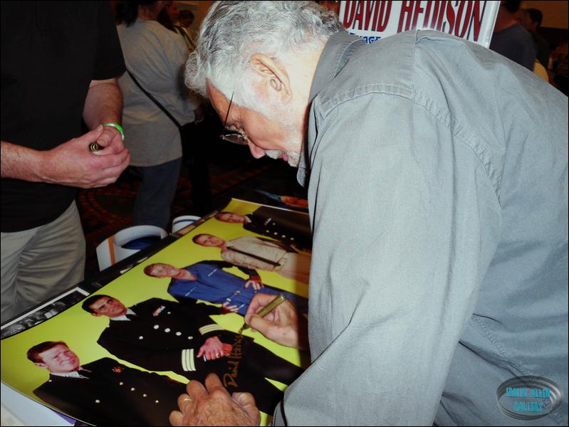 David Hedison Signing Voyage Poster