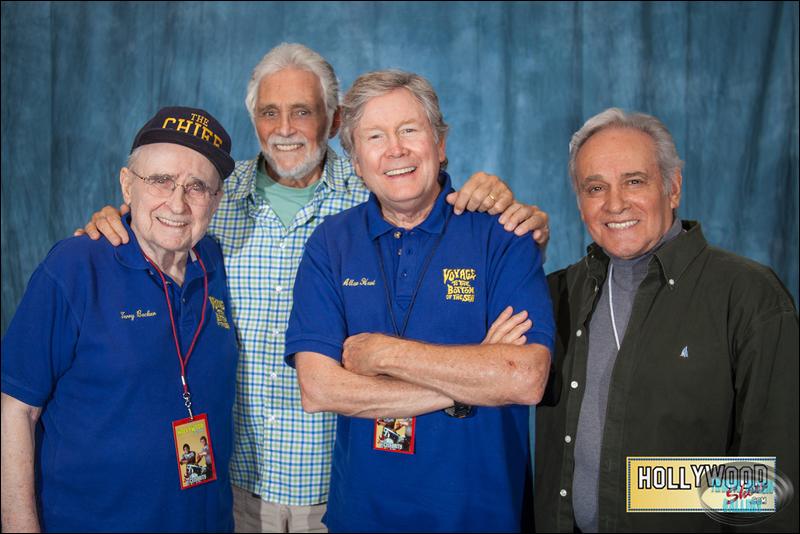 Terry Becker, David Hedison, Allan Hunt, and Derrik Lewis