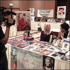 Celeste Yarnall interview with Drew at the Hollywood XPO!