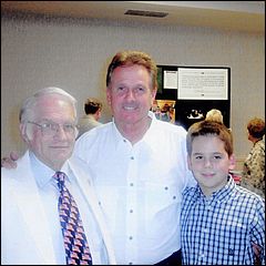 Fred with Mark Goddard