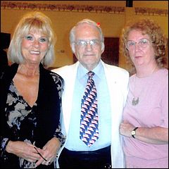 Grace Lee Whitney with Fred and Carolyn