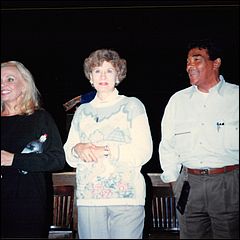 Deanna Lund, Joyce Meadows, and Don Marshall