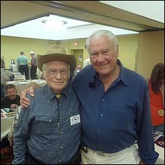 Fred with Robert Colbert