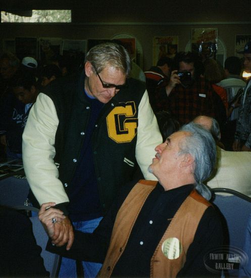 Bo Hopkins and Henry Darrow