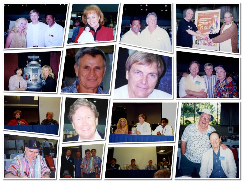 Irwin Allen stars and guest stars at StarCon 1997