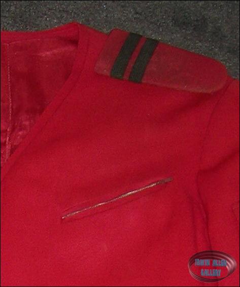 Steve Burton Costume Left Epaulette and Zip Pocket
