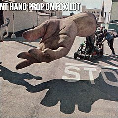 Giant Hand Prop on Fox Lot