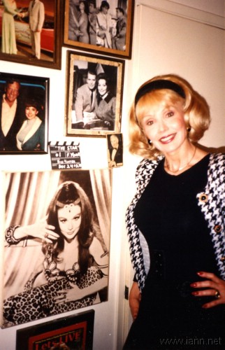 Visiting with Francine York in 1992