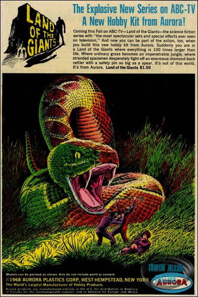 Aurora Giants Snake Kit Ad