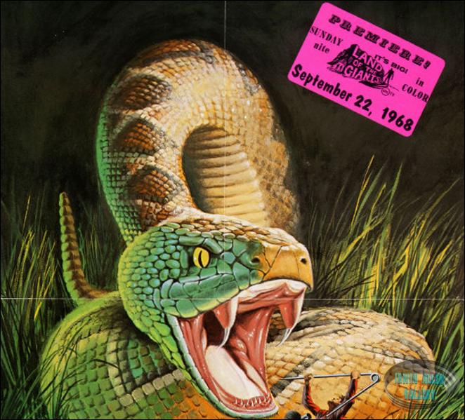 Land of the Giants Aurora Snake Promotional Poster