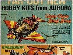 Aurora Spindrift Hobby Kit Ad