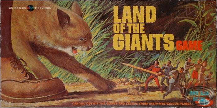 Ideal Land of the Giants Board Game