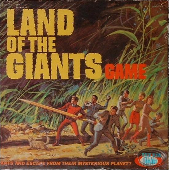 Ideal Land of the Giants Board Game