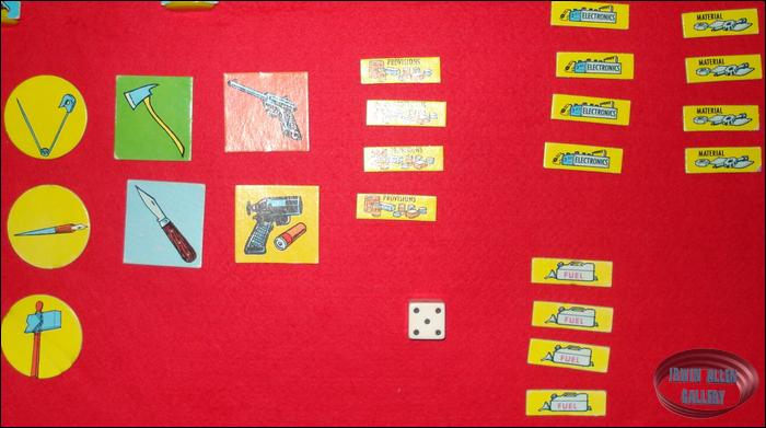 Ideal Land of the Giants Board Game Pieces