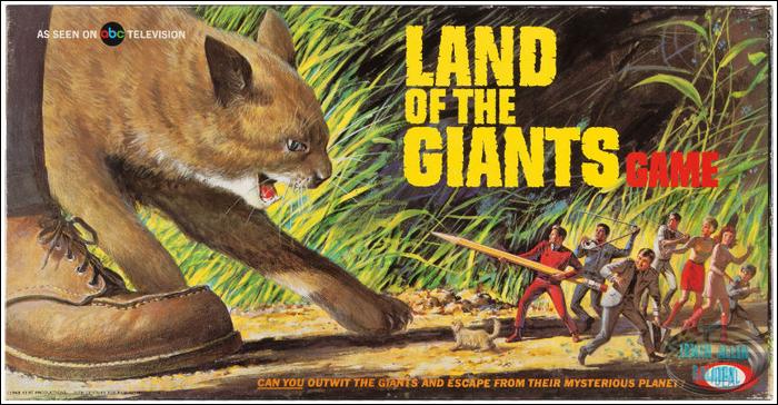 Land of the Giants Ideal Board Game