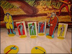 Ideal Land of the Giants Board Game Pieces