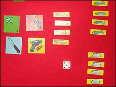 Ideal Land of the Giants Board Game Pieces