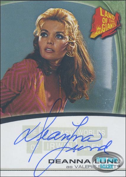 Deanna Lund Autograph Card A9