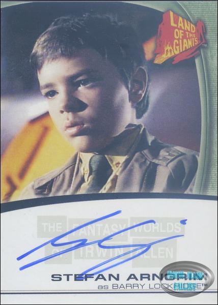 Stefan Arngrim Autograph Card A14
