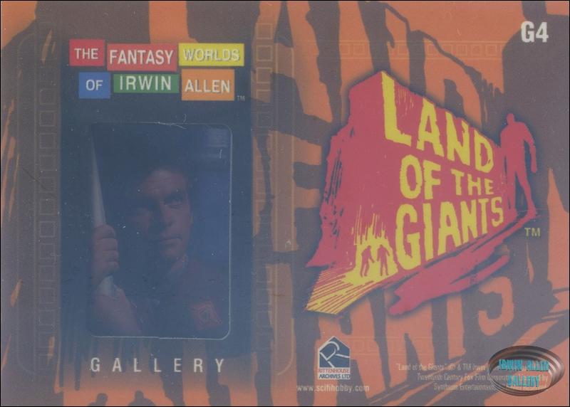 Land of the Giants Gallery Card G4 Back