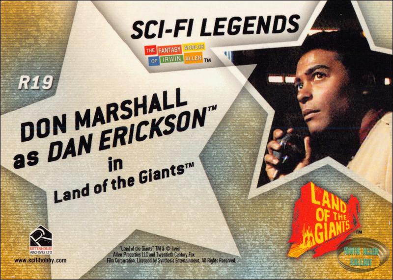Legends Card Back #R19 Don Marshall
