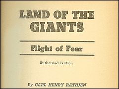 Flight of Fear Title Page