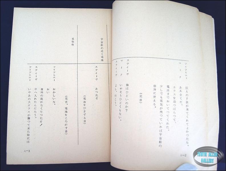 Land of the Giants Japanese Weird World Script