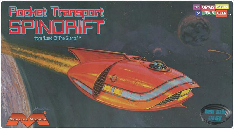 Moebius Models 1/128th Spindrift Kit Box Art