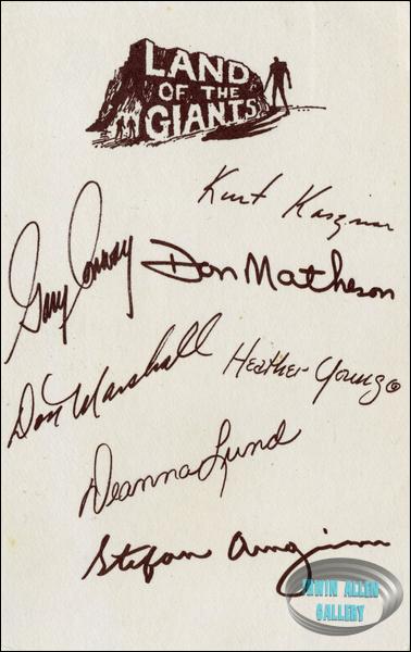 Pre-printed signatures