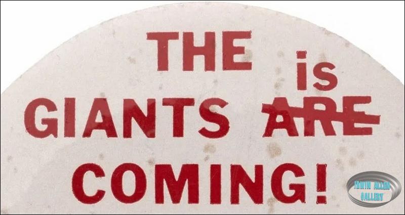 The Giants is/are Coming