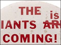 The Giants is/are Coming