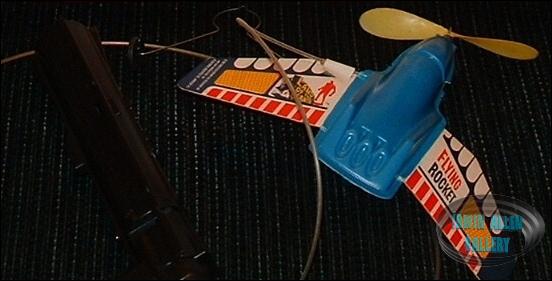 Remco Motorized Flying Rocket