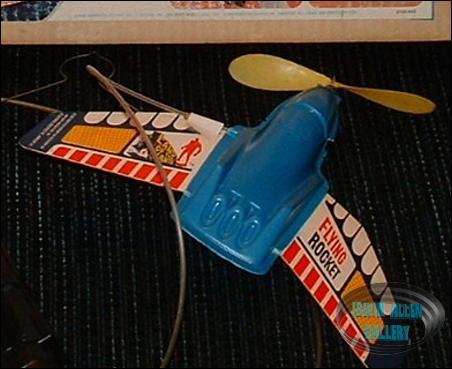 Remco Motorized Flying Rocket