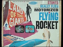 Remco Motorized Flying Rocket